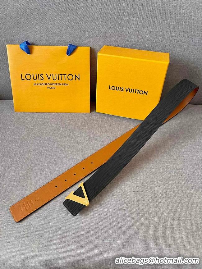 Perfect Louis Vuitton calf leather 40MM BELT M0469S