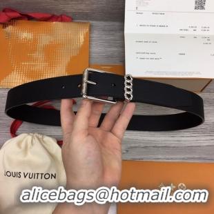 Discount Louis Vuitton calf leather 35MM BELT 2817