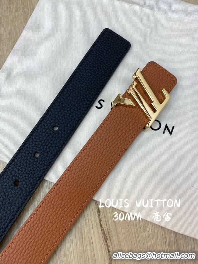 Good Quality Louis Vuitton 30MM Leather Belt 7097-2