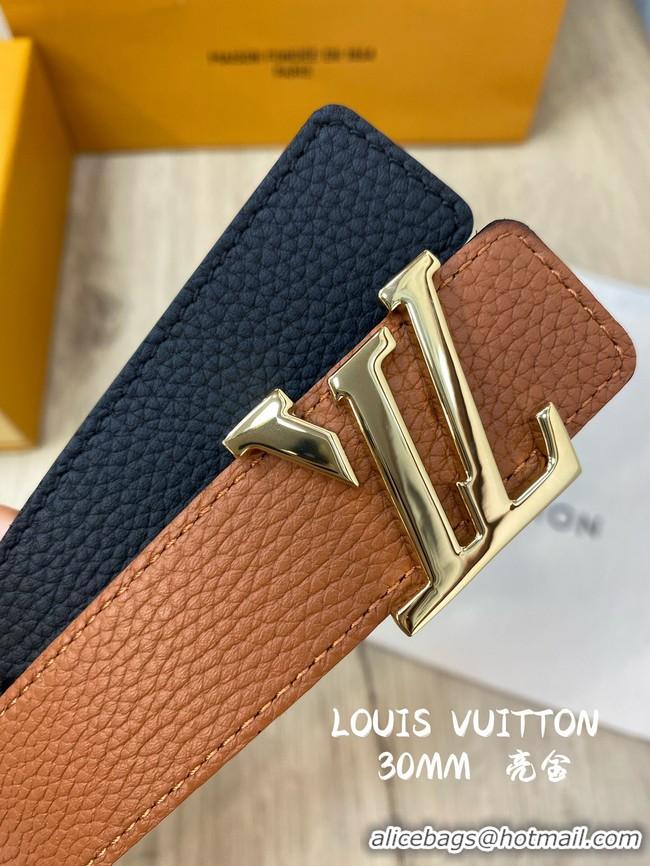 Good Quality Louis Vuitton 30MM Leather Belt 7097-2