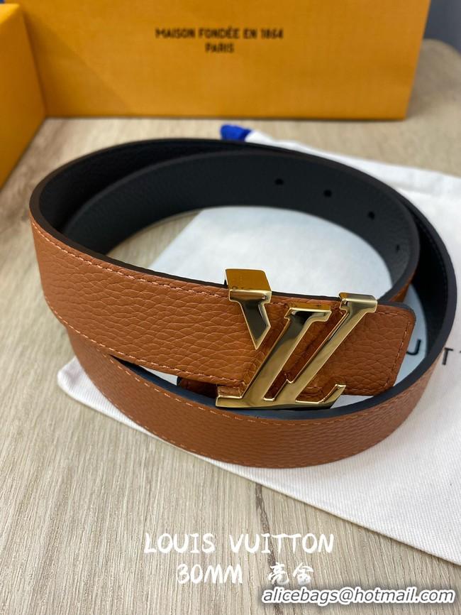 Good Quality Louis Vuitton 30MM Leather Belt 7097-2