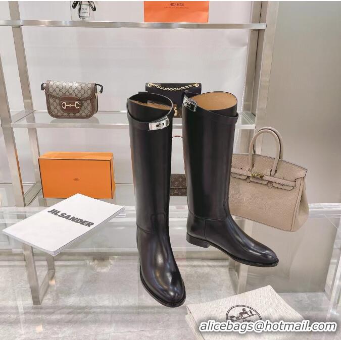 Best Grade Hermes Top Quality High Boots 825110 Black