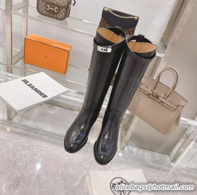 Best Grade Hermes Top Quality High Boots 825110 Black