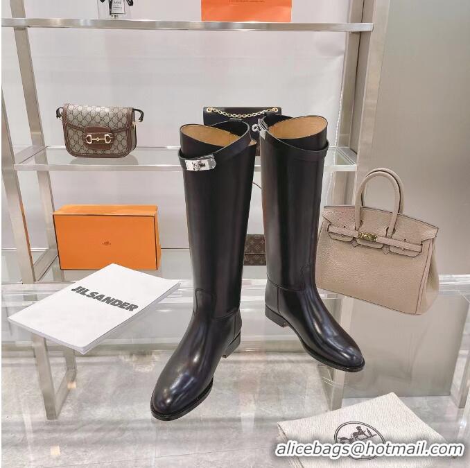 Best Grade Hermes Top Quality High Boots 825110 Black