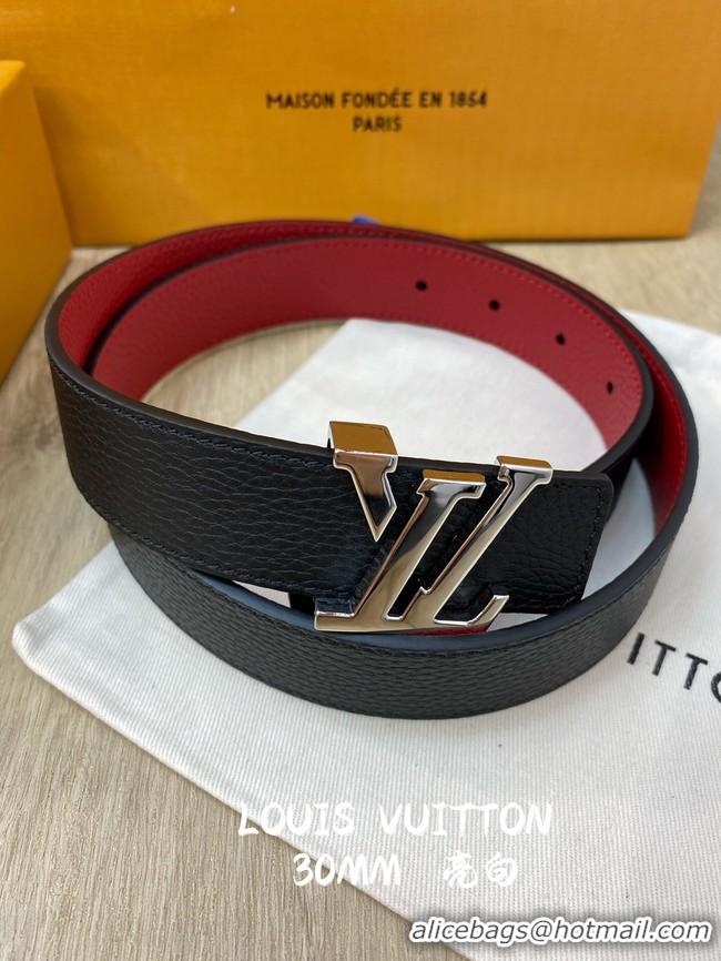 Hot Style Louis Vuitton 30MM Leather Belt 7097-3