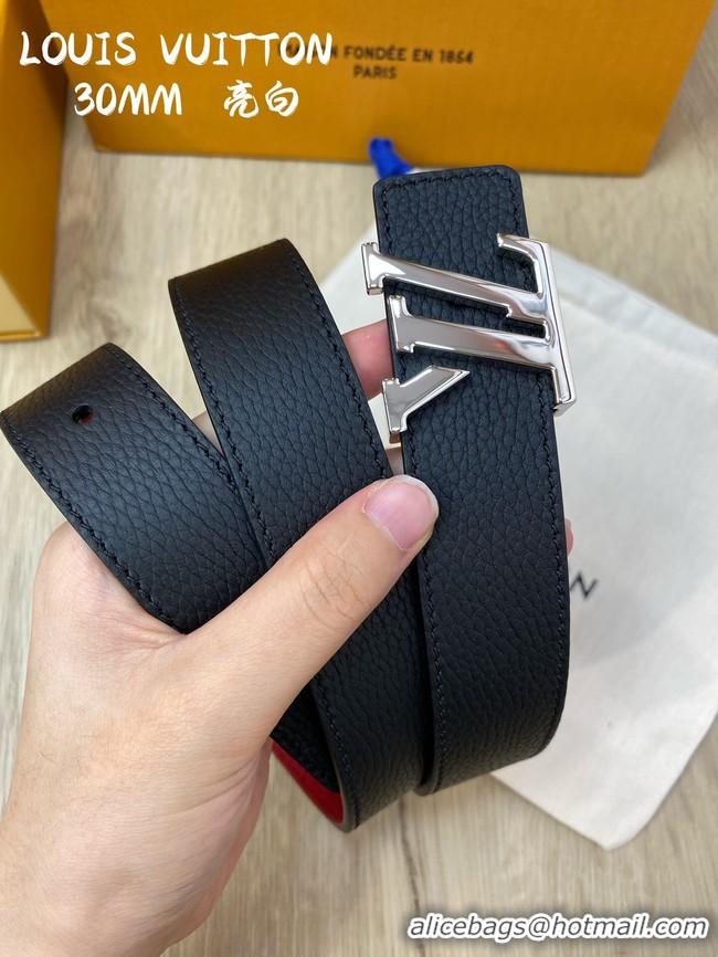 Hot Style Louis Vuitton 30MM Leather Belt 7097-3