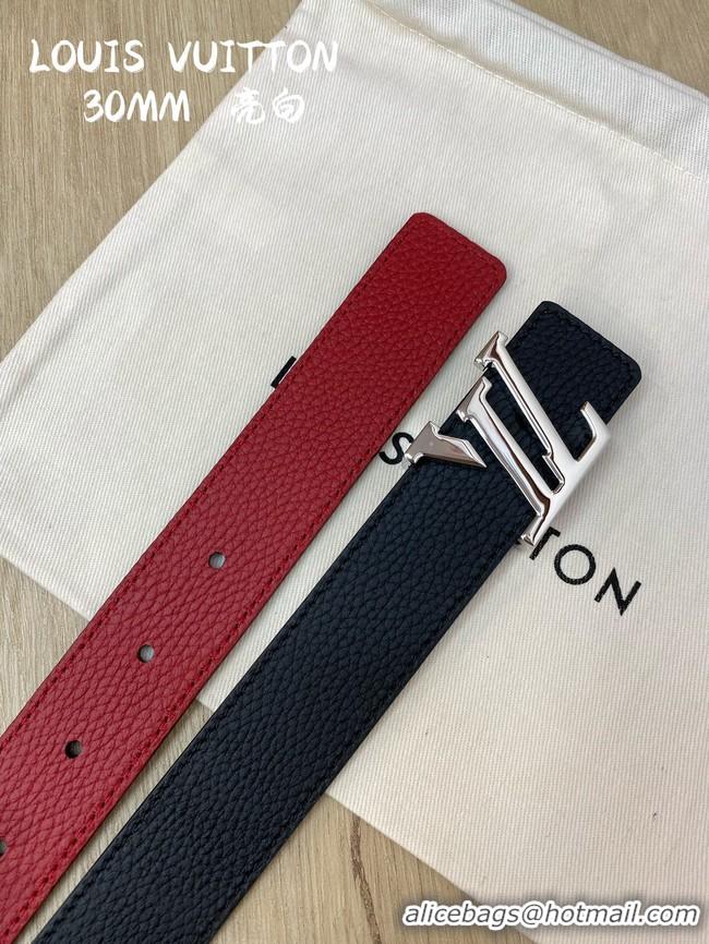 Hot Style Louis Vuitton 30MM Leather Belt 7097-3