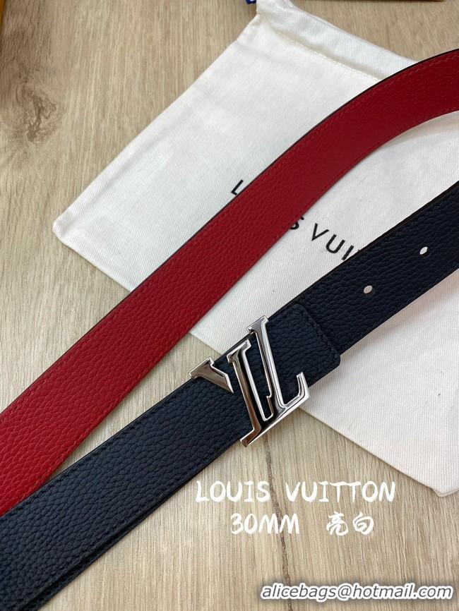 Hot Style Louis Vuitton 30MM Leather Belt 7097-3