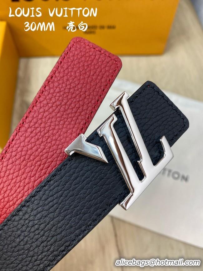 Hot Style Louis Vuitton 30MM Leather Belt 7097-3