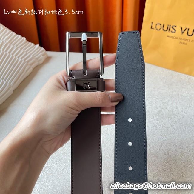 Stylish Louis Vuitton 35MM Leather Belt 7098-1