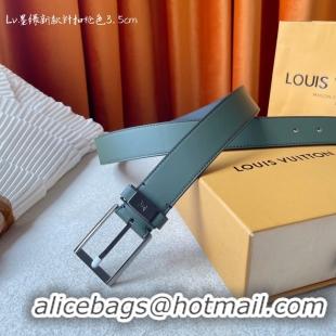 Discount Louis Vuitton 35MM Leather Belt 7098-4