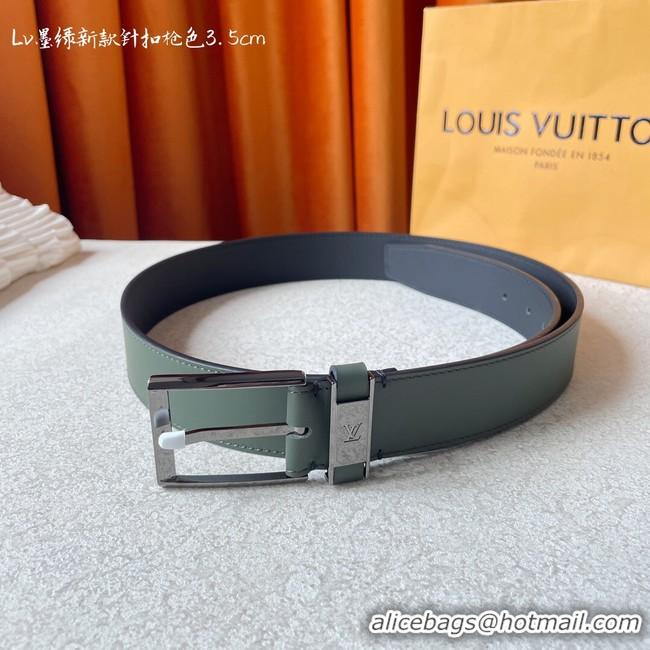 Discount Louis Vuitton 35MM Leather Belt 7098-4