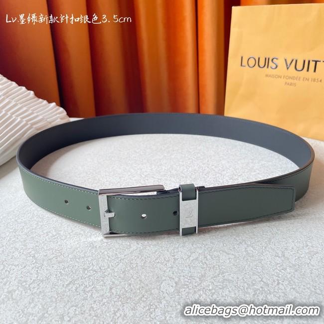 Sumptuous Louis Vuitton 35MM Leather Belt 7098-6