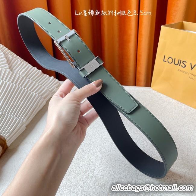 Sumptuous Louis Vuitton 35MM Leather Belt 7098-6