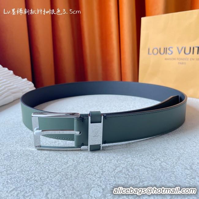 Sumptuous Louis Vuitton 35MM Leather Belt 7098-6