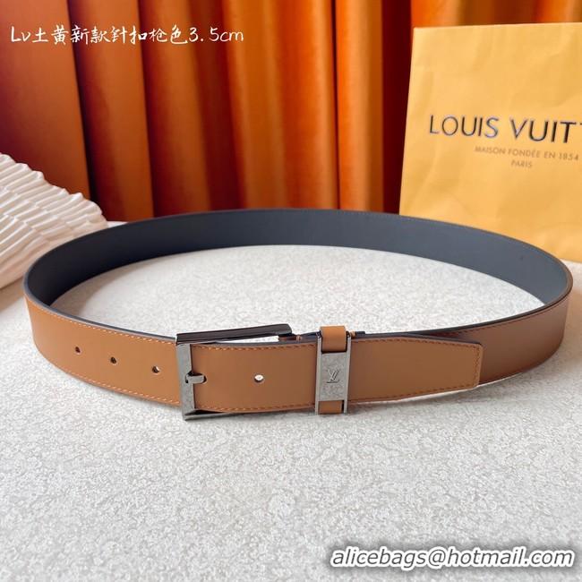 Stylish Louis Vuitton 35MM Leather Belt 7098-7