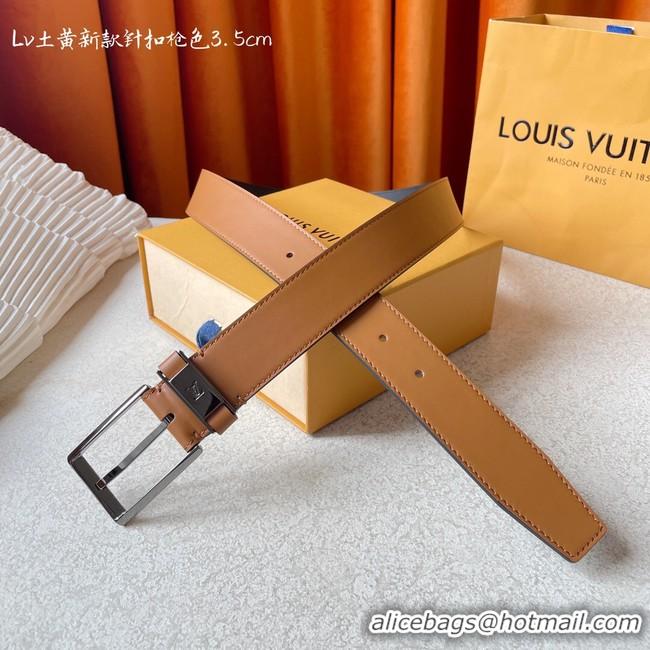 Stylish Louis Vuitton 35MM Leather Belt 7098-7