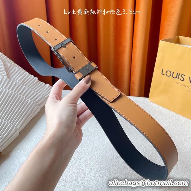 Stylish Louis Vuitton 35MM Leather Belt 7098-7