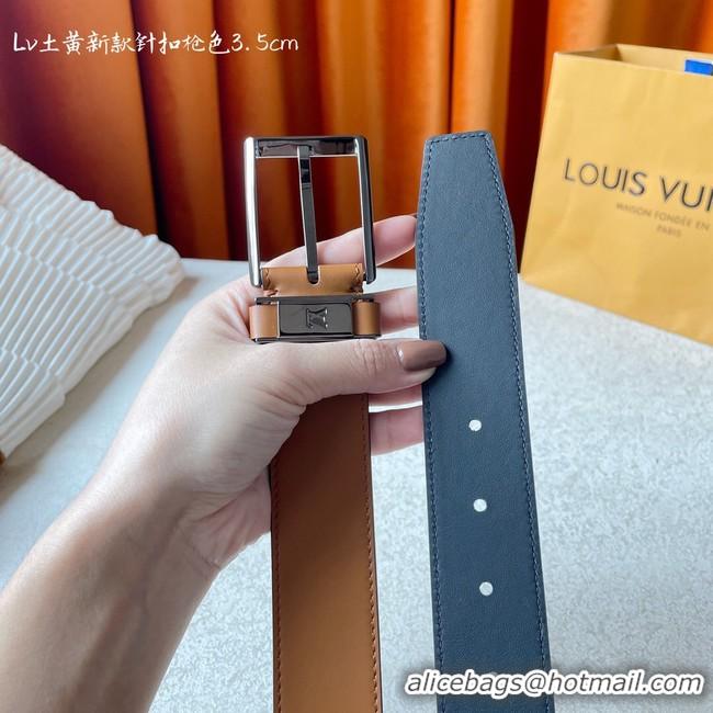 Stylish Louis Vuitton 35MM Leather Belt 7098-7