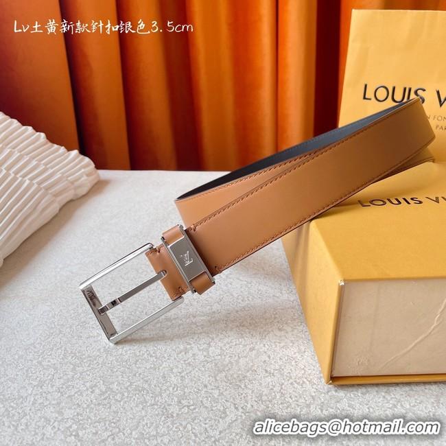 Classic Hot Louis Vuitton 35MM Leather Belt 7098-8