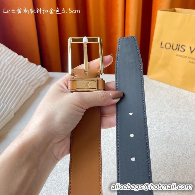 Classic Hot Louis Vuitton 35MM Leather Belt 7098-8