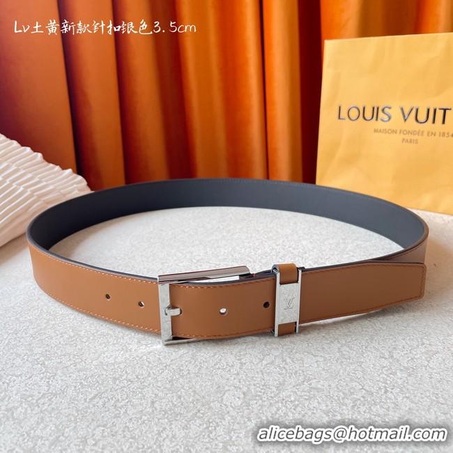 Stylish Louis Vuitton 35MM Leather Belt 7098-9