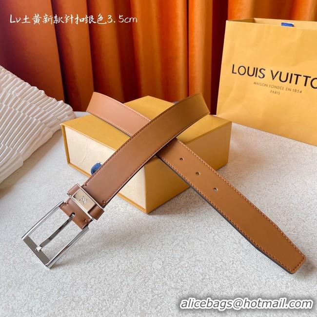 Stylish Louis Vuitton 35MM Leather Belt 7098-9