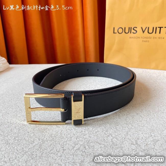 Luxury Louis Vuitton 35MM Leather Belt 7098-11