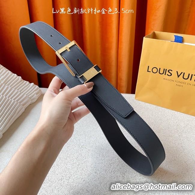 Luxury Louis Vuitton 35MM Leather Belt 7098-11