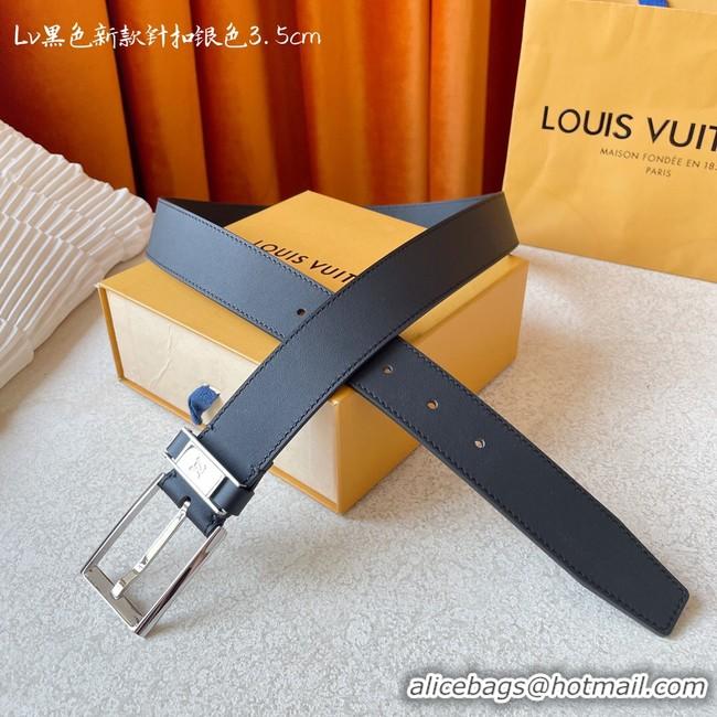 Sophisticated Louis Vuitton 35MM Leather Belt 7098-12