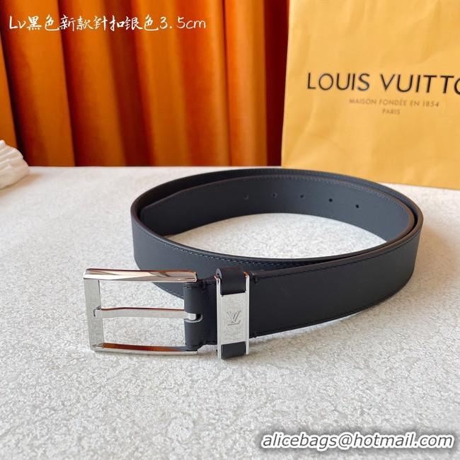 Sophisticated Louis Vuitton 35MM Leather Belt 7098-12