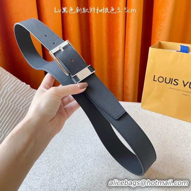 Sophisticated Louis Vuitton 35MM Leather Belt 7098-12