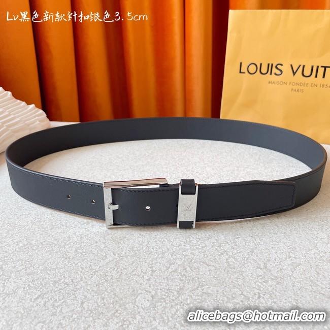 Sophisticated Louis Vuitton 35MM Leather Belt 7098-12