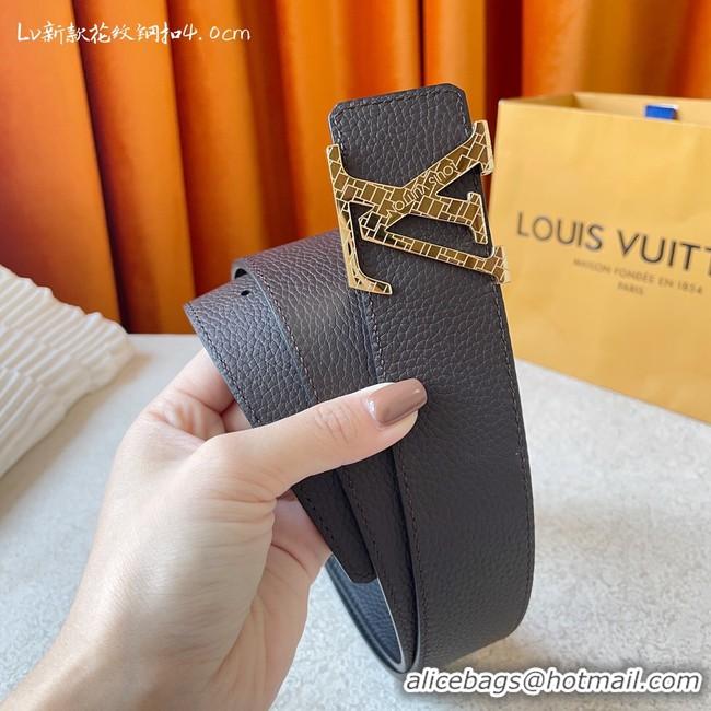 Good Quality Louis Vuitton 40MM Leather Belt 7099-5