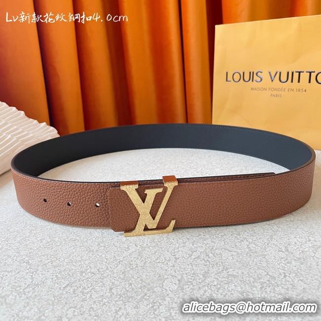 Discount Louis Vuitton 40MM Leather Belt 7099-7