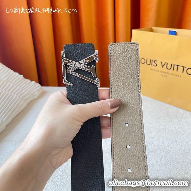 Top Grade Louis Vuitton 40MM Leather Belt 7099-8