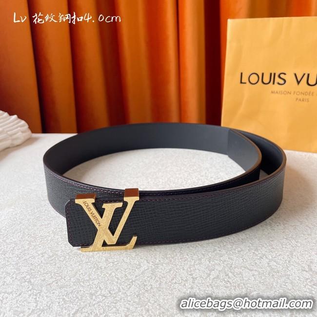 Unique Style Louis Vuitton 40MM Leather Belt 7099-9