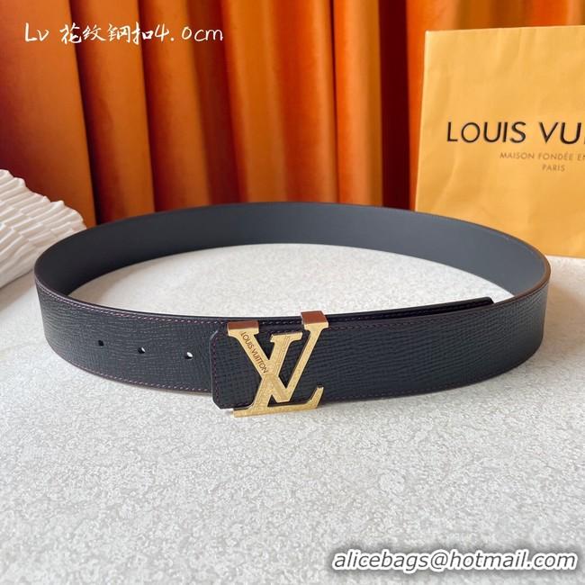 Unique Style Louis Vuitton 40MM Leather Belt 7099-9