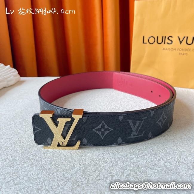 Discount Louis Vuitton 40MM Leather Belt 7099-11