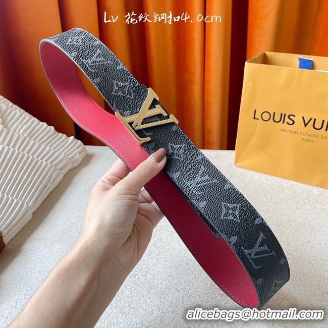 Discount Louis Vuitton 40MM Leather Belt 7099-11