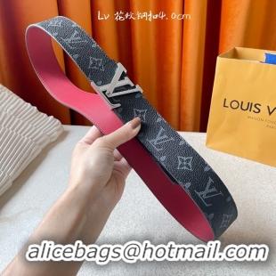 Good Looking Louis Vuitton 40MM Leather Belt 7099-12