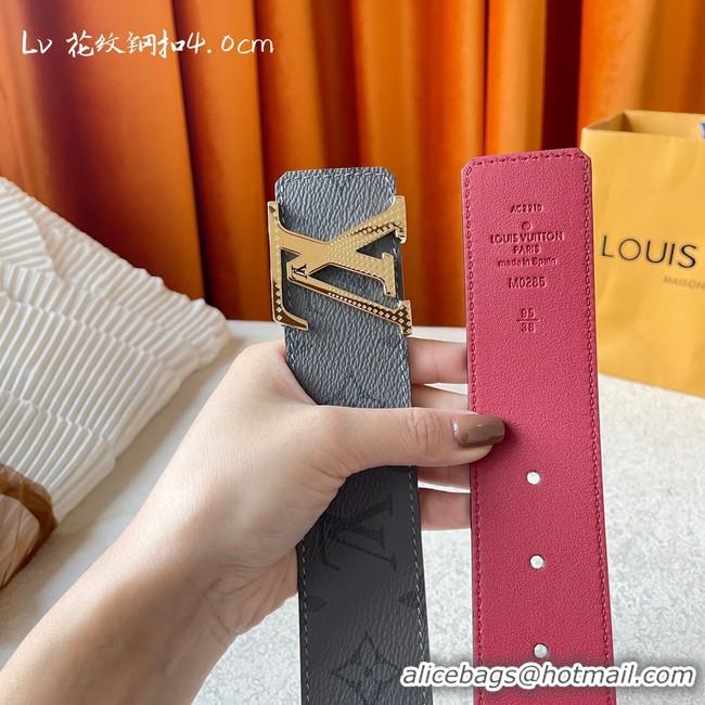 Grade Quality Louis Vuitton 40MM Leather Belt 7100-1