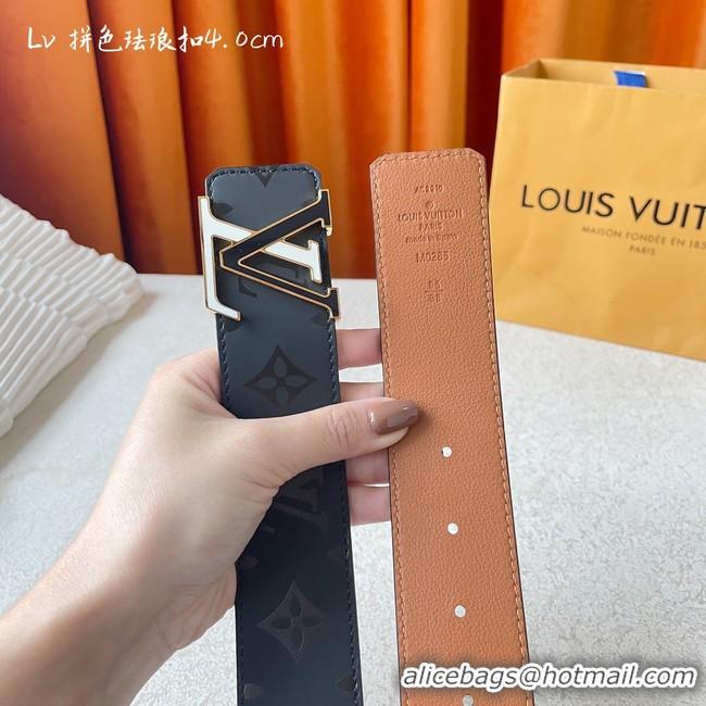 Low Cost Louis Vuitton 40MM Leather Belt 7100-3