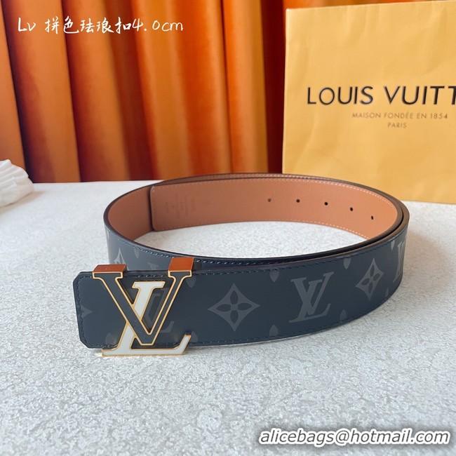 Low Cost Louis Vuitton 40MM Leather Belt 7100-3