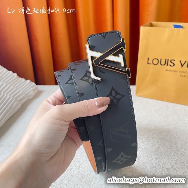 Low Cost Louis Vuitton 40MM Leather Belt 7100-3