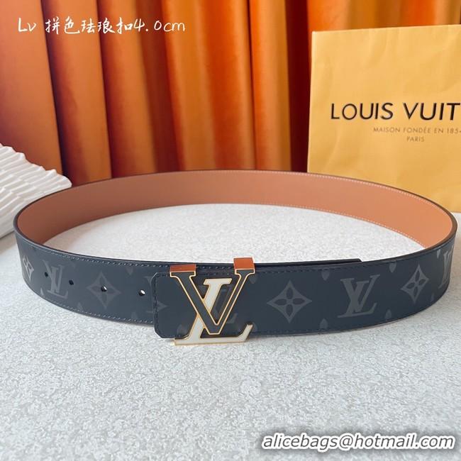 Low Cost Louis Vuitton 40MM Leather Belt 7100-3