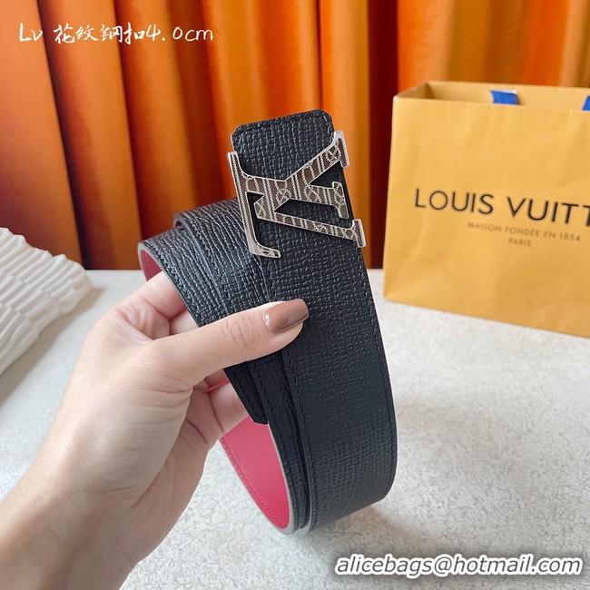 Classic Hot Louis Vuitton 40MM Leather Belt 7100-6