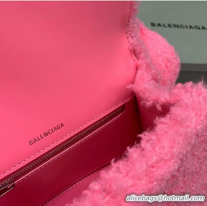 Promotional Balenciaga HOURGLASS SMALL TOP HANDLE BAG B108895C Pink