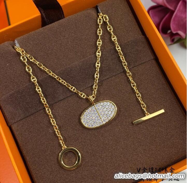 Top Quality Dior Necklace CE7849 Gold