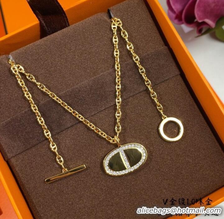 Top Quality Dior Necklace CE7849 Gold